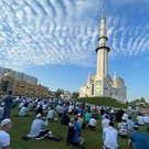 В Челнах в праздничных намазах приняли участие более 2,2 тысячи человек