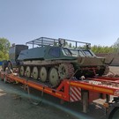 Волонтеры из Мензелинска отправили в зону СВО гусеничный вездеход