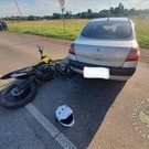 В Тукаевском районе Renault сбил 14-летнего мотоциклиста – подросток оказался в больнице