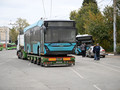 В Казань привезли три новых троллейбуса из Минска