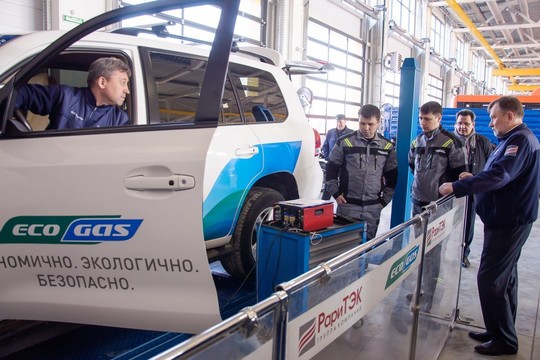 «РариТЭК» открыл в Челнах первый российский центр обслуживания газомоторной техники