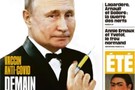 Французская газета изобразила Путина в образе Джеймса Бонда