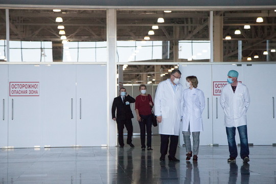 «Крокус Экспо» в Москве отдали под госпиталь для больных COVID-19