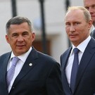 Минниханов поздравил Путина: «Туган көнегез белән, Владимир Владимирович!»