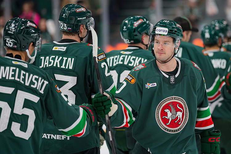 «Ак Барс» обыграл московское «Динамо» (5:4) в домашнем матче регулярного чемпионата КХЛ