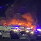 На складе в Татарстане вспыхнул крупный пожар