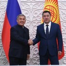 Минниханов встретился с президентом Киргизии Садыром Жапаровым