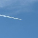 Казанцы публикуют фото предполагаемого полета Путина над городом