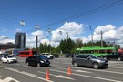 На улице Ершова в Казани произошло массовое ДТП: движение затруднено​