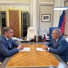 Минниханов встретился с Дюминым в Москве – они обсудили работу в Госсовете РФ