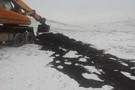 В Альметьевском районе прорвало продуктопровод