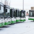 В Челны пригнали 40 «собянинских» автобусов. Они выйдут на маршруты после Нового года