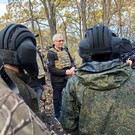 Сергей Когогин передал танкистам оборудование и автотехнику