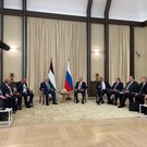 В Ново-Огарево начались переговоры Путина и Аббаса