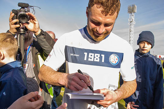 Нападающий «Ак Барса» Артем Лукоянов сыграл за КАМАЗ