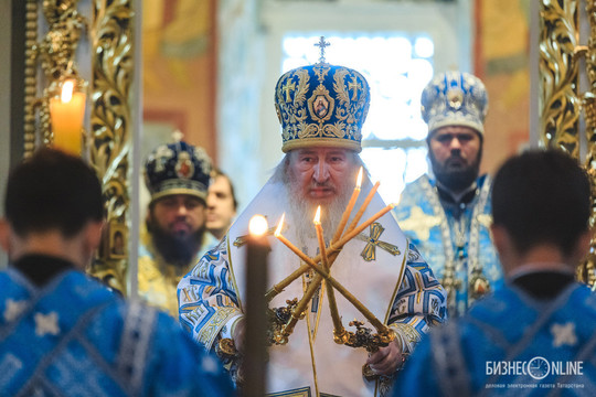 Митрополит Феофан освятил Успенский собор в Свияжске