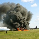В аэропорту Казани отработали аварийную посадку с мощным пожаром – фото