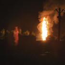В Ростовской области после атаки беспилотника загорелась нефтебаза