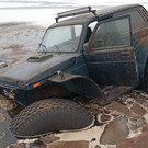 На Каме чуть не погиб 44-летний водитель – его «болотоход» провалился под лед