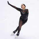 Фигуристка Камила Валиева занимает первое место на чемпионате России после короткой программы