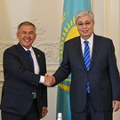 Минниханов встретился с президентом Казахстана