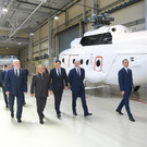 Минниханов принял участие в церемонии передачи авиакомпаниям пяти новых вертолетов