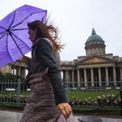На Санкт-Петербург обрушился циклон «Делия»
