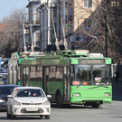 В районе Танкового кольца в Казани встали троллейбусы