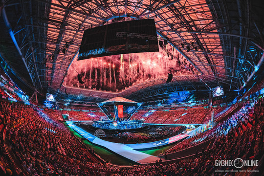 Церемония закрытия мирового чемпионата WorldSkills Kazan 2019