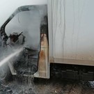 В Челнах на ходу загорелась «газель», перевозившая продукты
