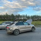 На въезде в Челны из-за ДТП образовалась крупная пробка
