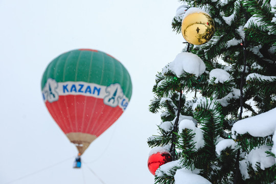 Полеты над Казанью под блины с медом!
