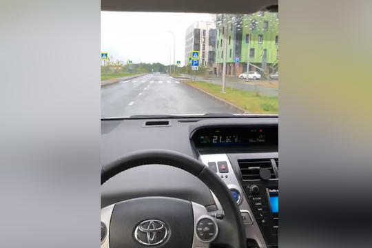 Минниханов прокатился на беспилотном автомобиле «Яндекса»