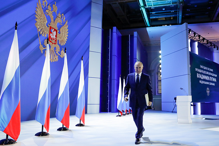 Владимир Путин: «Мы одна страна, один большой и сплоченный народ. Правда за нами!»