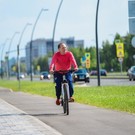 Мэр Нижнекамска приехал на работу на велосипеде