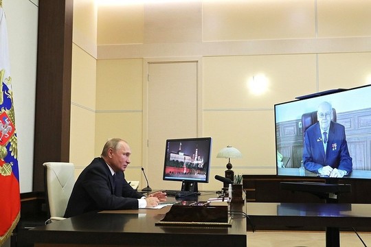 Путин раскрыл имя автора гиперзвукового ракетного комплекса «Авангард»