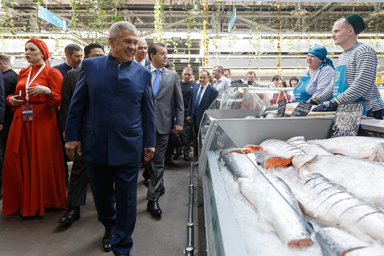Открытие ярмарки халяльной продукции Russia Halal Market
