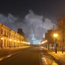 Ночью случился пожар возле Казанского кремля
