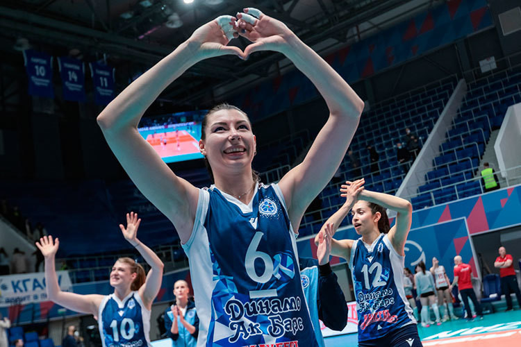 Волейболистки «Динамо – Ак Барса» обыграли «Локомотив»
