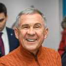 Минниханов посетил стадион «Ак Барс Арена»