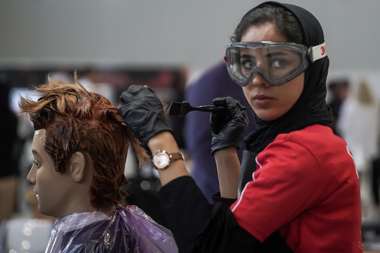 Виртуальный бензовоз, роботы и девушки: 1-й день WorldSkills