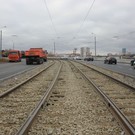 На улице Гвардейской в Казани завершается укладка трамвайных путей