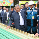 Минниханов оценил новые достижения на нефтяном саммите в Альметьевске