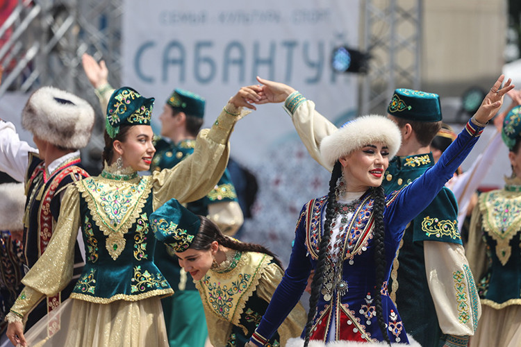 Как Москва отметила Сабантуй
