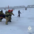 В Татарстане открылась первая ледовая переправа Зеленодольск – Нижние Вязовые