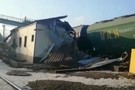 Поезд сошел с рельсов в Татарстане