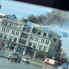 В центре Казани загорелось здание ГУМа