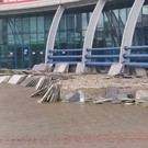 В Казани начали разбирать здание КРК «Ривьера»