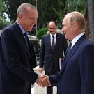 Завершились переговоры Путина и Эрдогана