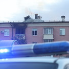 В Казани жителям пострадавшего от пожара дома разрешили зайти в квартиры под охраной МЧС